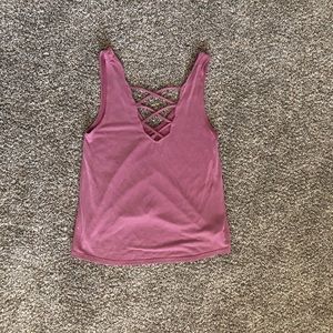 American eagle soft and sexy sueded tank top